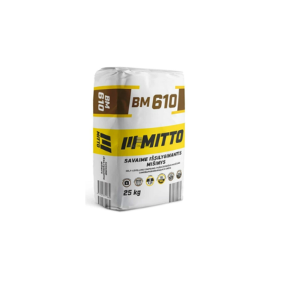 MITTO savaime išsilyginantis mišinys BM610, 3-20 mm, 25 kg