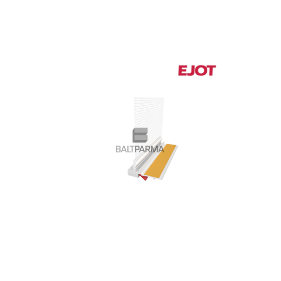Ejot Profil 108 plus GUMI fasadiniai profiliai