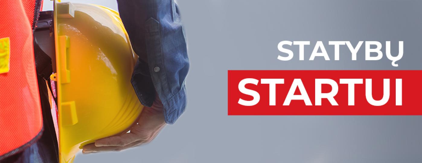 Statybinės medžiagos statybų startui