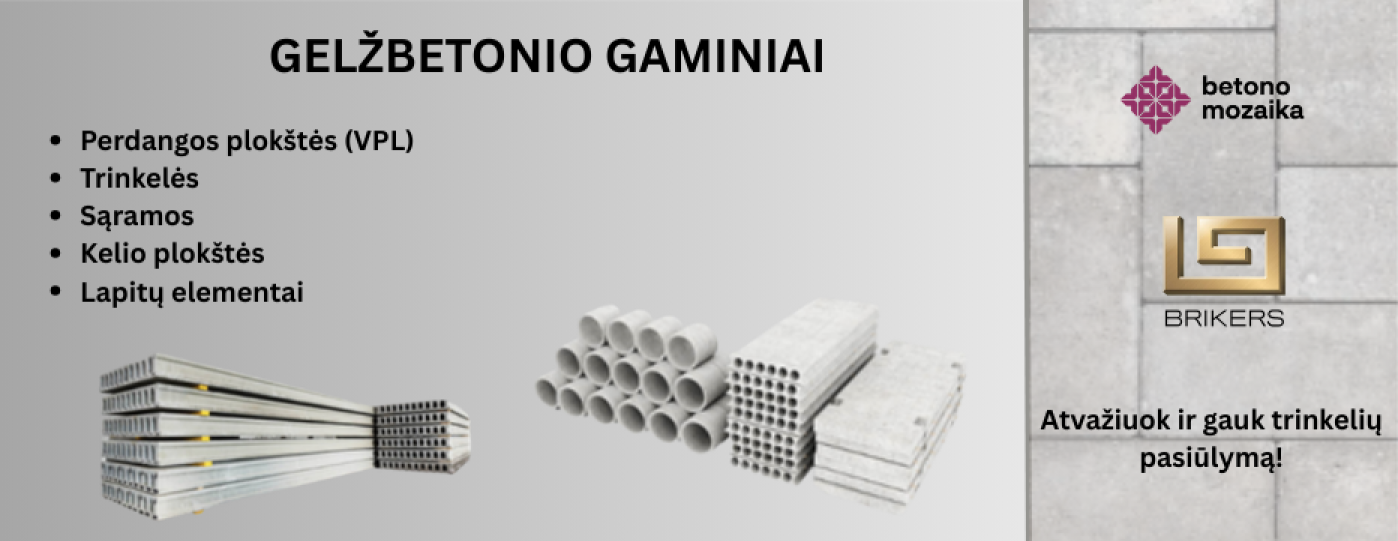 Gelžbetonio gaminiai