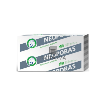 Polistireninis putplastis NEOPORAS EPS 70 frezuotas