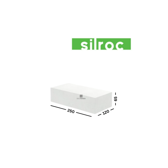 Silikatinė plyta SILROC pažeminta