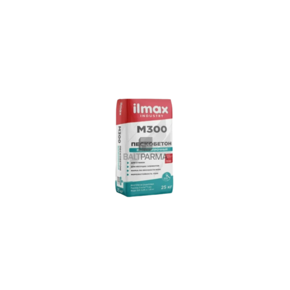 ILMAX INDUSTRY M30 ypač tvirtas betonas/ grindų paklotas 30 Mpa, 20-100mm, 25 kg