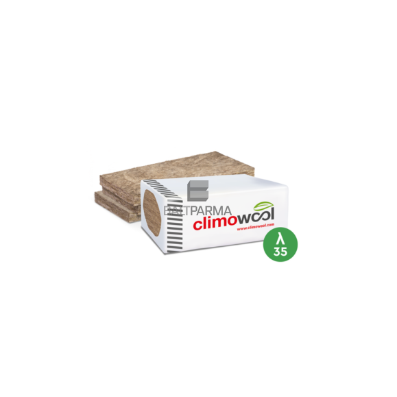 Vata mineralinė Climowool Board TW35, 150x610x1250 (λ) 0,035 W/(m*K)