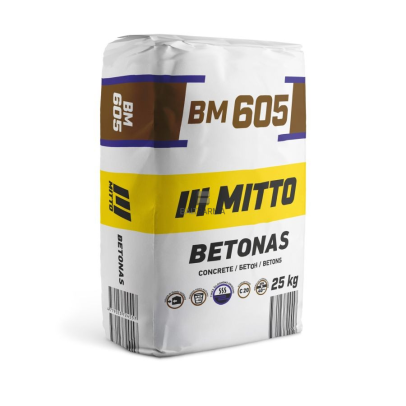 MITTO BM605 betonas, 25 kg