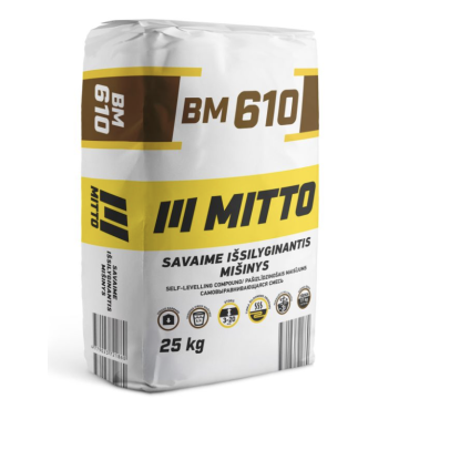 MITTO BM610 savaime išsilyginantis mišinys 25 kg