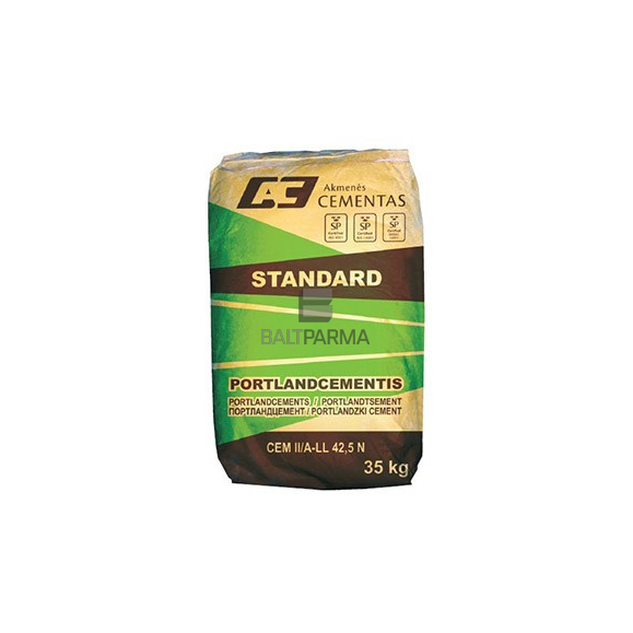 Cementas Standart CEMII/A-LL 42,5 N, 35 kg