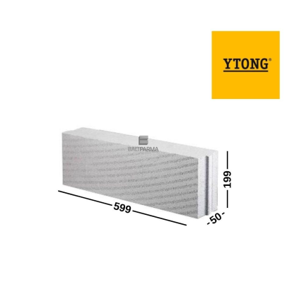 YTONG PP4/0,6 akyto betono blokeliai 50x199x599