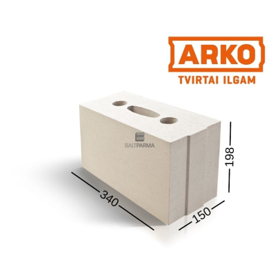 ARKO M15 silikatinis blokas 150x198x340