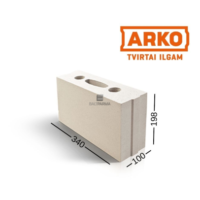 ARKO M10 silikatinis blokas 100x198x340