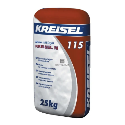 KREISEL M 115 M5 mūro mišinys 5 MPa, 10kg