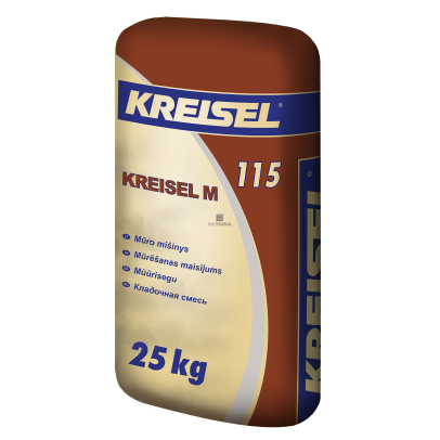 KREISEL M 115 M20 mūro mišinys 20 MPa, 25kg