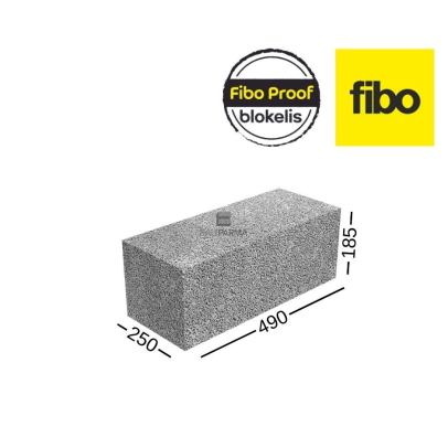 FIBO PROOF 250 blokeliai 5MPa 250x185x490