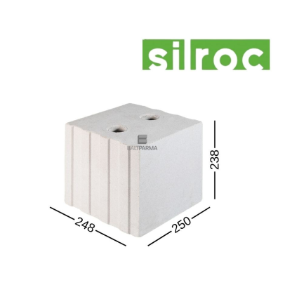 SILROC M250/15 silikatinis blokelis 15MPa 248x238x250