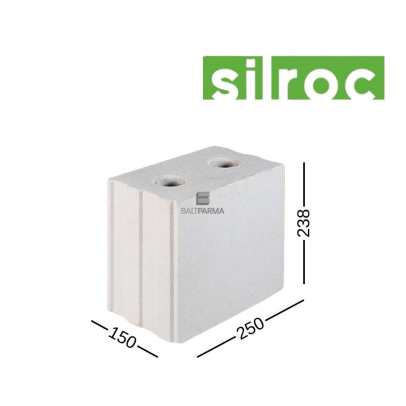SILROC M15/15 silikatinis blokelis 15MPa 150x238x 250
