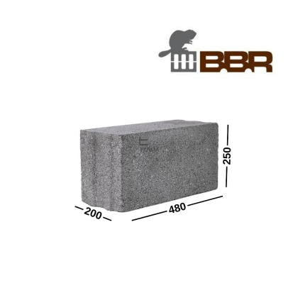 BUVEMA BBR LOCK 200 3 MPa keramzitiniai blokeliai 200x250x480