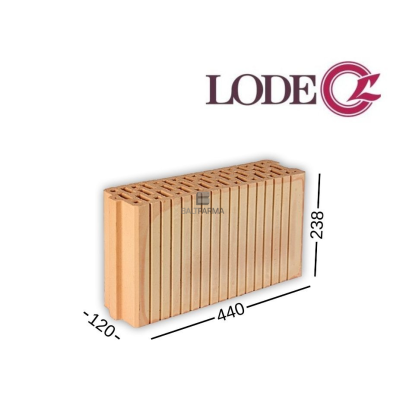 LODE KERATERM 12 keraminis blokelis 120x238x440