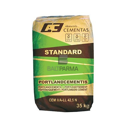 Cementas Standart CEMII/A-LL 42,5 N, 35 kg