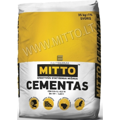 Cementas Portland D500 CEM II 42,5 /A-LL, 35 kg