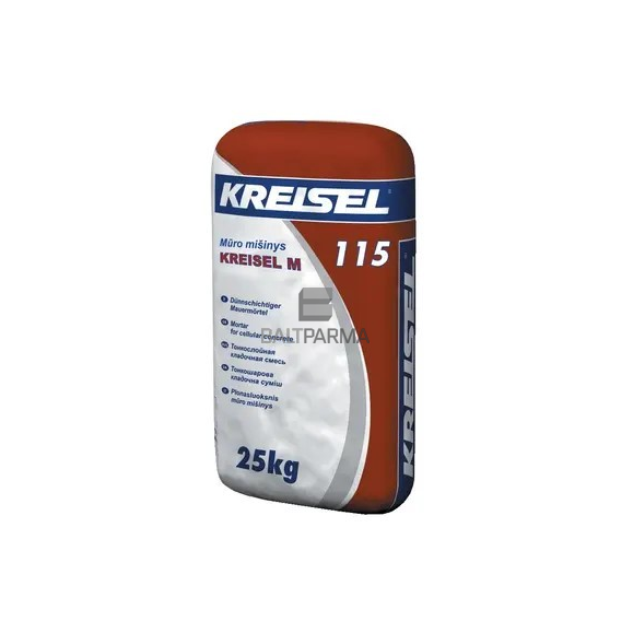 KREISEL M 115 mūro mišinys M5 25kg