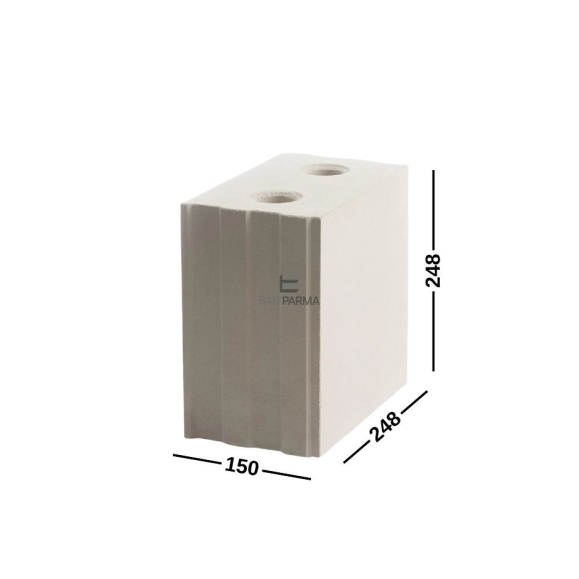 SLS M15/15 silikatiniai blokeliai pertvaroms 150mm 15 Mpa 150x248x248