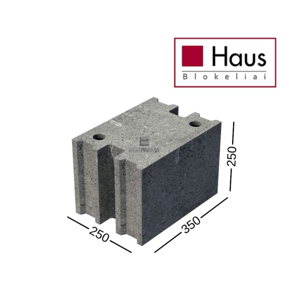 HAUS S25 250 blokeliai 250x250x350